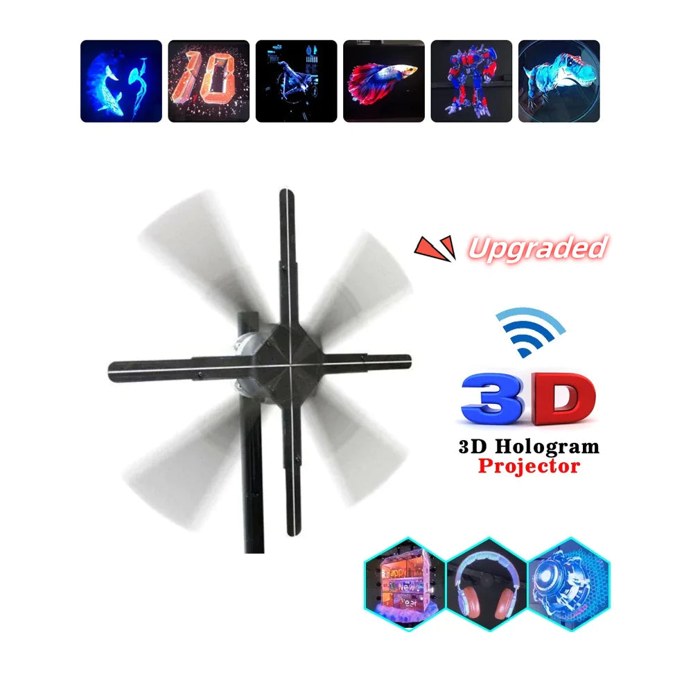 HoloSphere Holographic Fan
