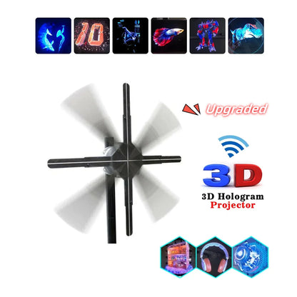 HoloSphere Holographic Fan